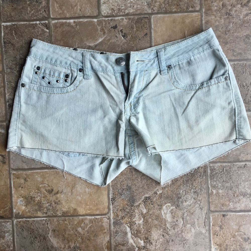 Real River jean shorts